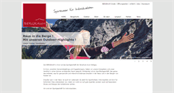 Desktop Screenshot of bergraum.de