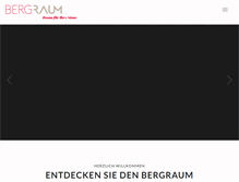 Tablet Screenshot of bergraum.com